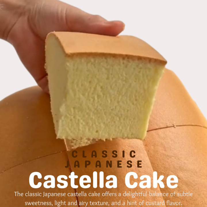 Classic Japanese Castella Cake Recipe