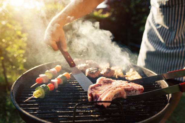 Shrimp kabobs-Grilling Techniques