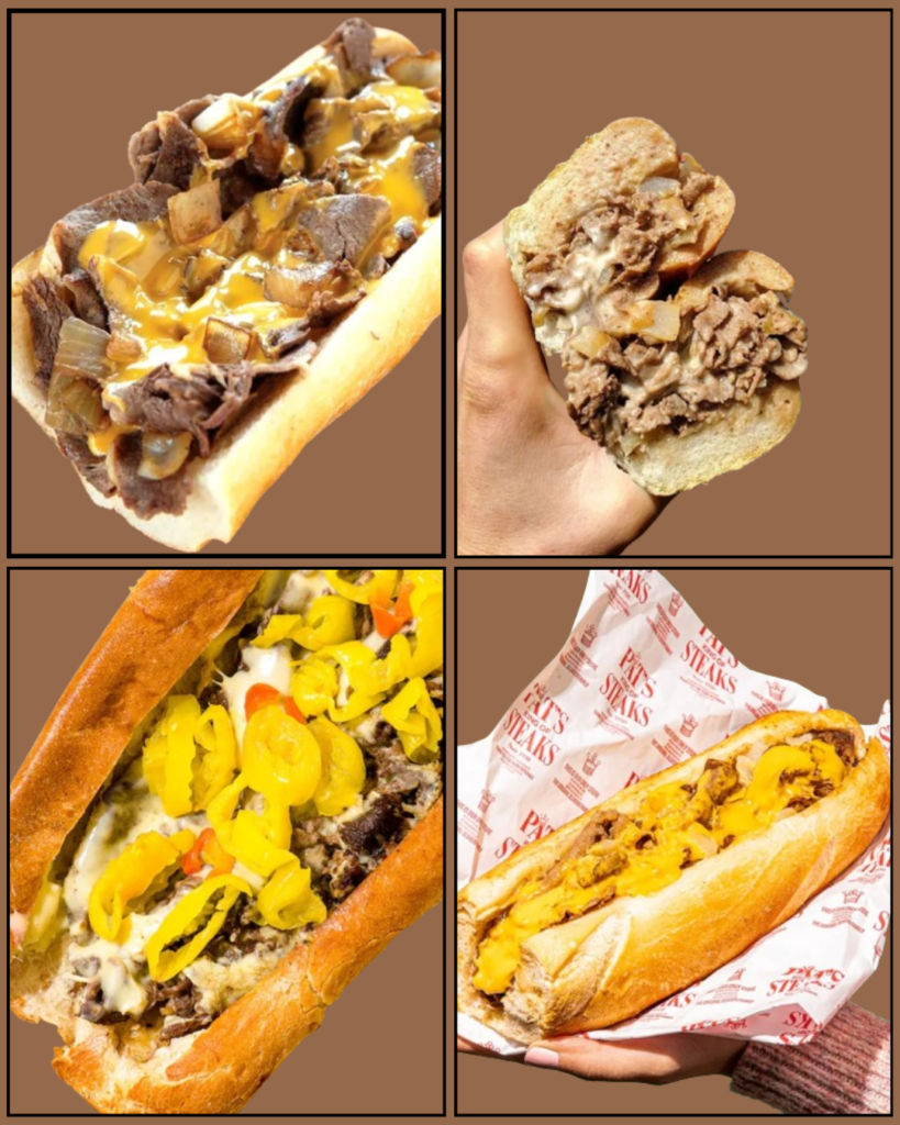 Original Philly Cheesesteak Sandwich-types